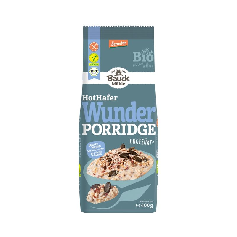 Bauck Mühle Hot Hafer Wunder Porridge - Produktbild