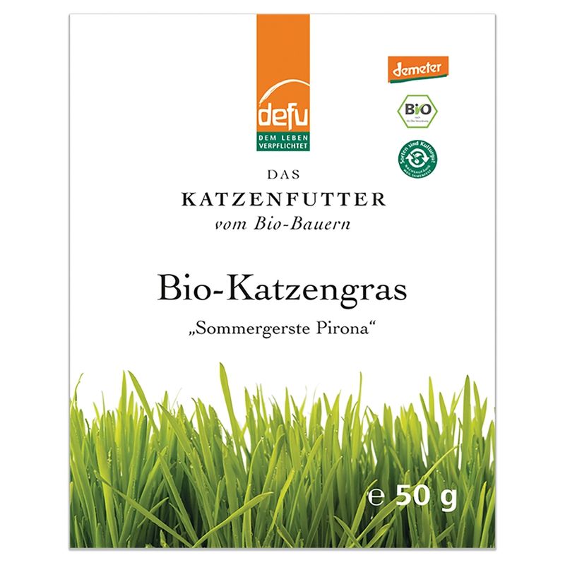 defu - Das Tierfutter vom Bio-Bauern Bio-Katzengras - Produktbild