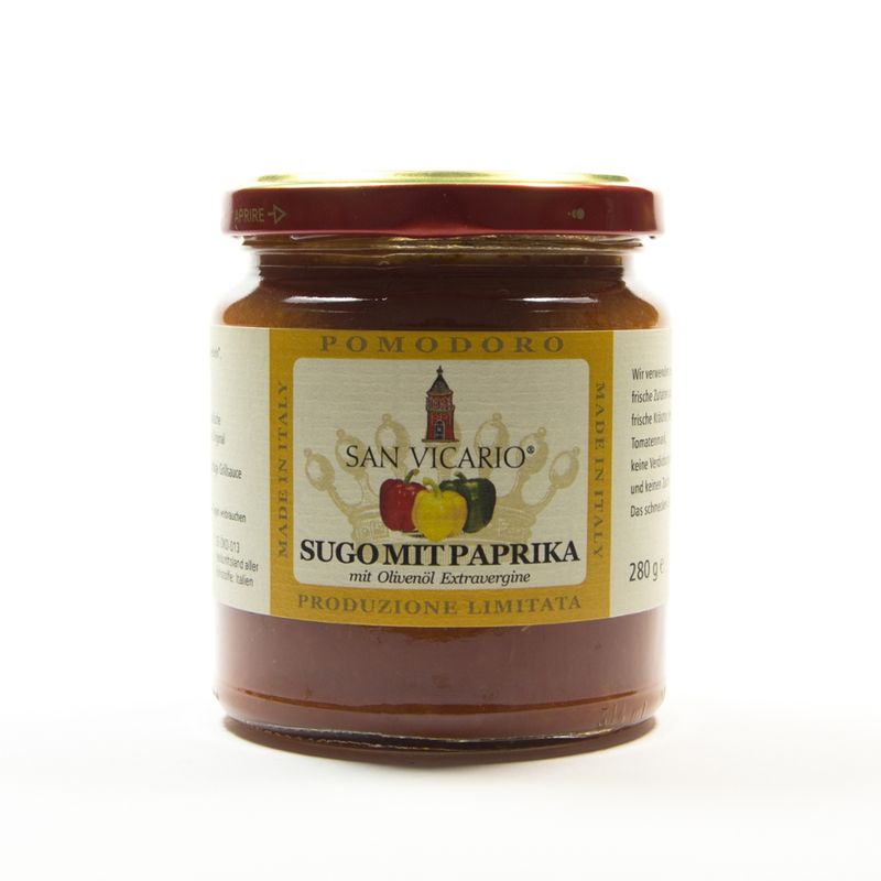 San Vicario San Vicario Tomatensauce mit Paprika - Produktbild