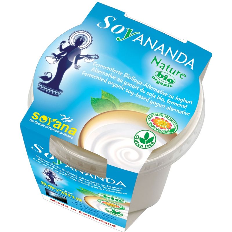 Soyana Soyananda Joghurt Nature - vegane Alternative zu Joghurt aus fermentiertem BioSoya - Produktbild