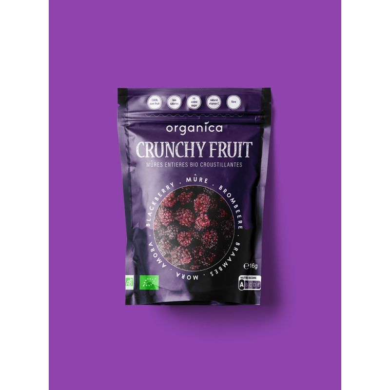 Organica Gefriergetrocknete Bio-Brombeeren - Produktbild