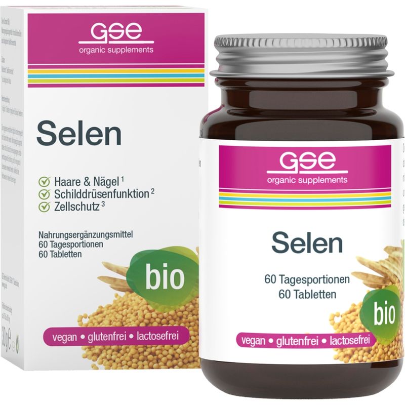 GSE  Selen Compact (Bio), 60 Tabletten à 500 mg - Produktbild