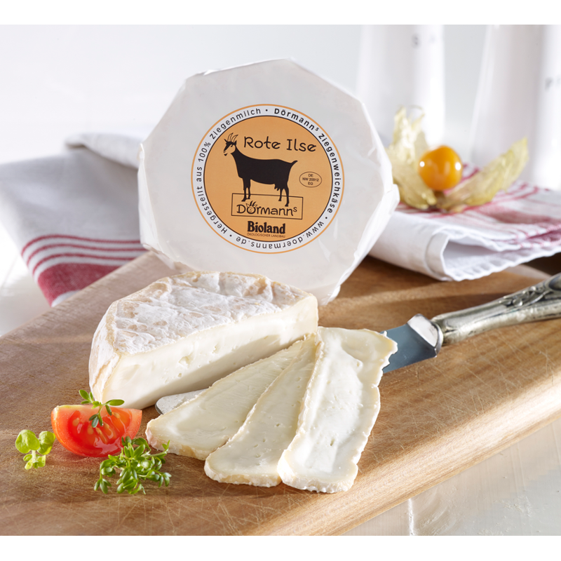 Dörmanns Rote Ilse - Dörmanns Ziegenweichkäse mit Weiß- und Rotkultur - Produktbild