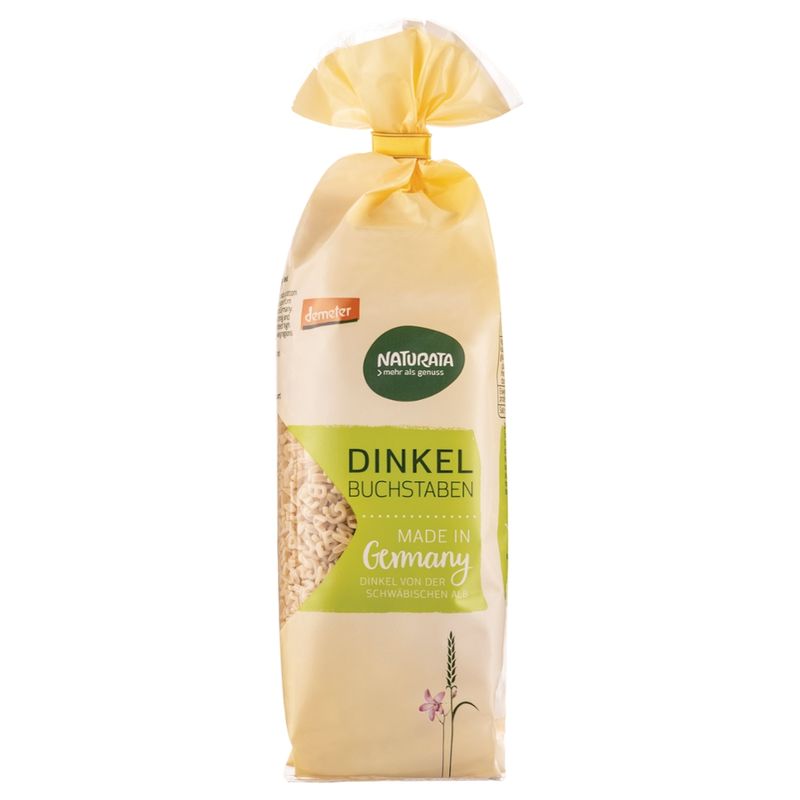 NATURATA Buchstaben, Dinkel hell - Produktbild