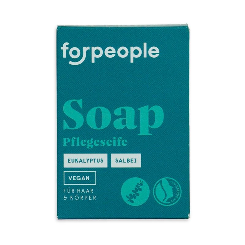 forpeople Seife Eukalyptus- mit aromatischem Salbei - Produktbild