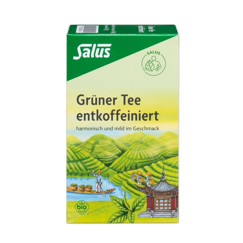 Salus® Salus® Grüner Tee entkoffeiniert bio 15 FB - Produktbild