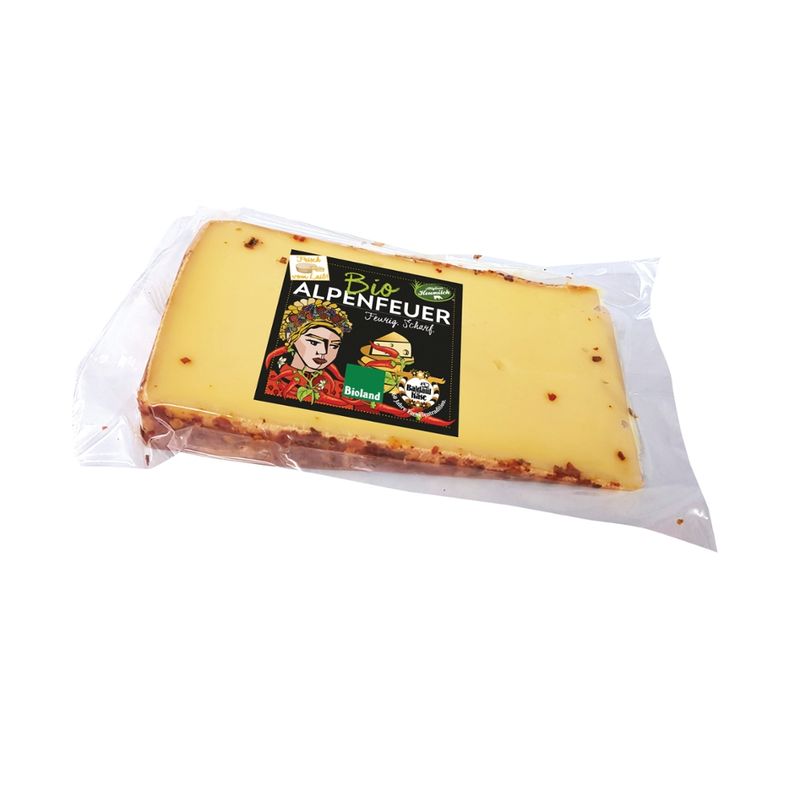 Baldauf Käse Bio Baldauf Alpenfeuer Stücke 6x180g egalisiert - Produktbild