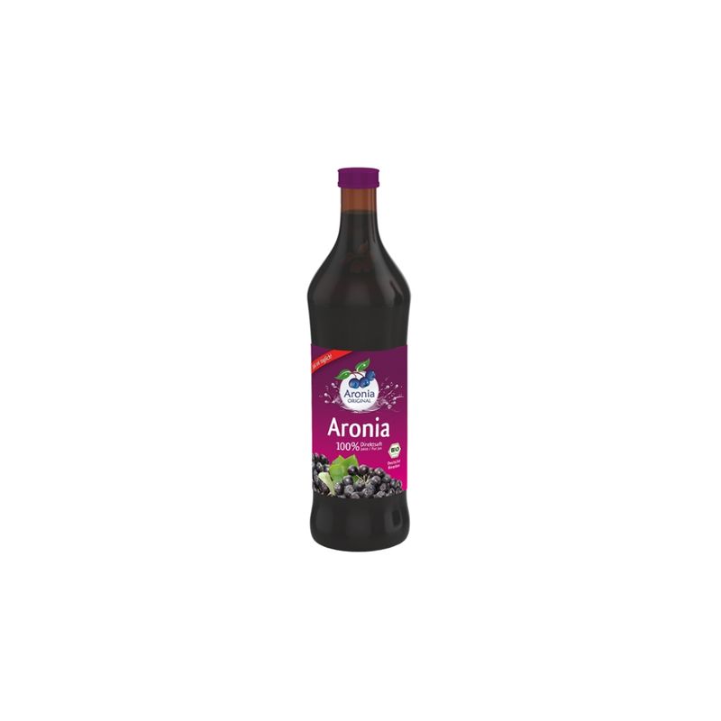 Aronia ORIGINAL Bio Aronia 100% Direktsaft 0,7l - Produktbild