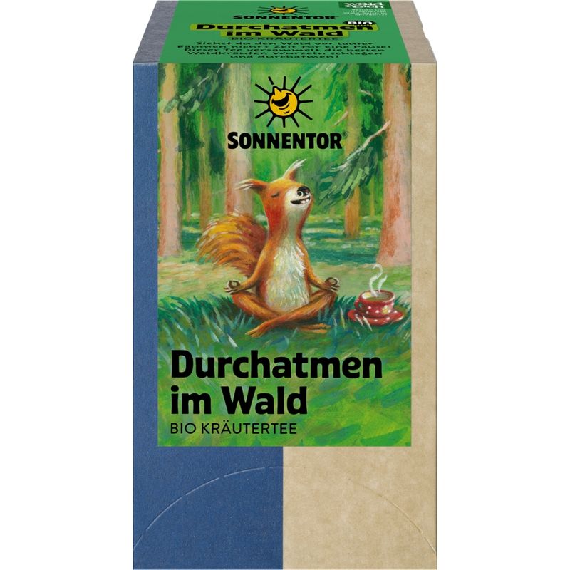 Sonnentor Durchatmen im Wald Tee, Doppelkammerbeutel - Produktbild