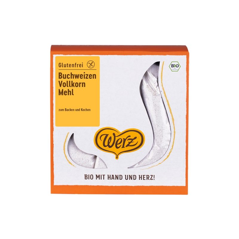 Naturkornmühle Werz Buchweizen Vollkorn Mehl, glutenfrei - Produktbild
