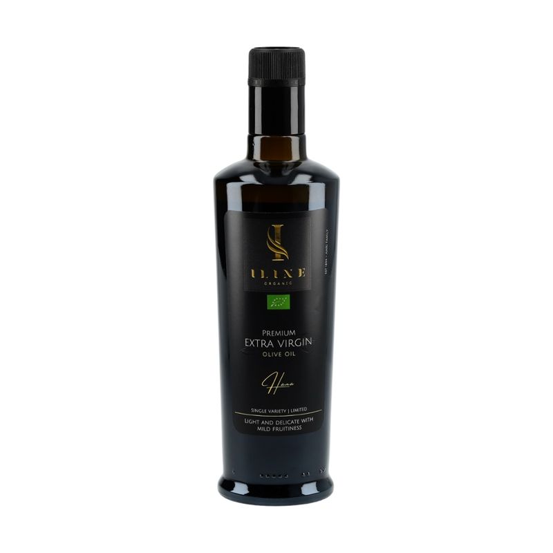 Iline Organic Iline Bio-Olivenöl Flasche Hana (mild) - 500 ml - Produktbild