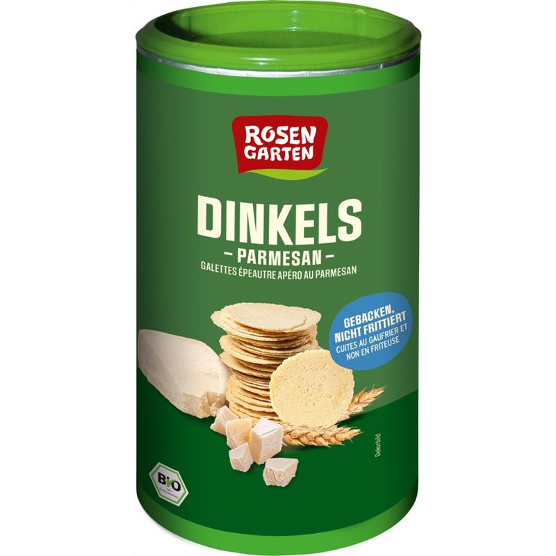 Rosengarten Dinkels Parmesan Cracker - Produktbild
