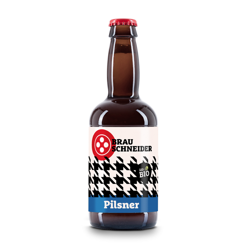 BrauSchneider Pilsner Bio Flasche 0,33l - Produktbild