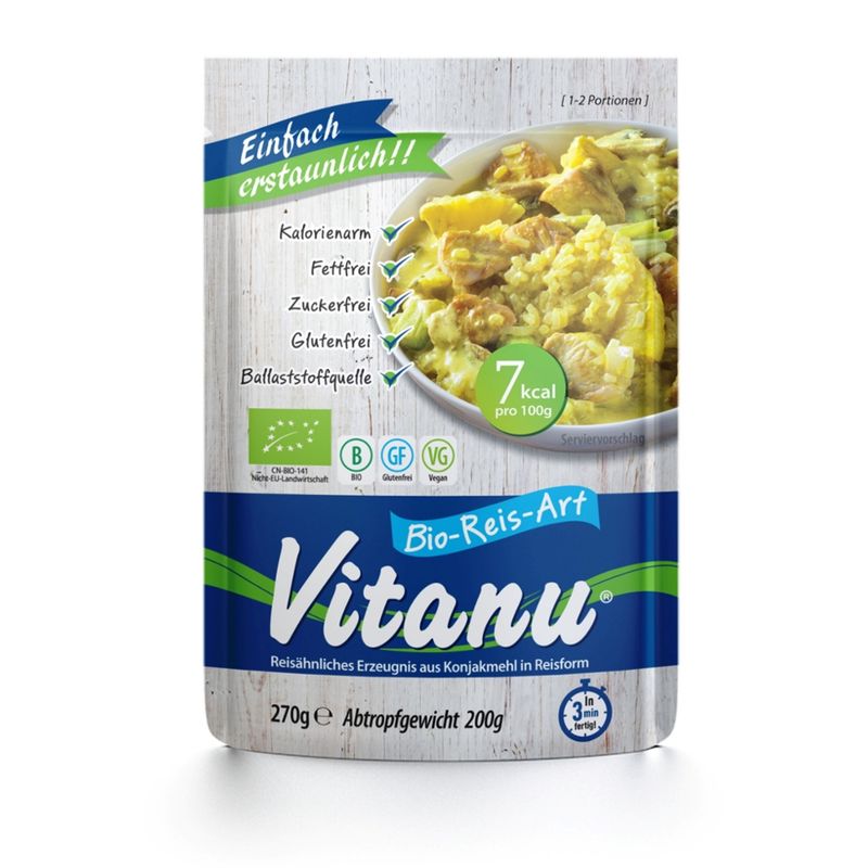 Vitanu Vitanu Bio-Reis-Art (aus Konjakmehl) - Produktbild