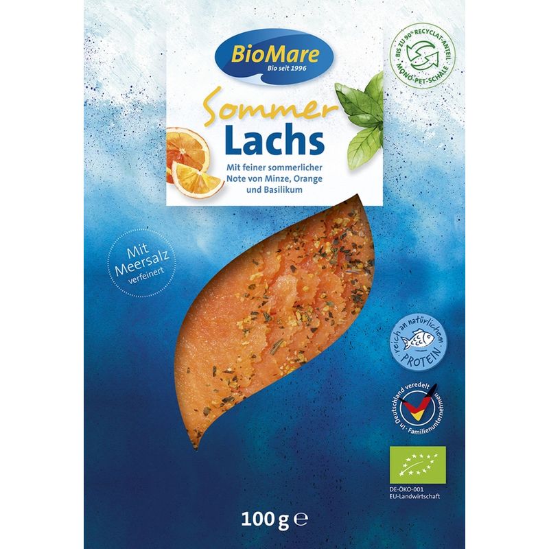 Bio Mare Bio Mare Sommerlachs 100g - Produktbild