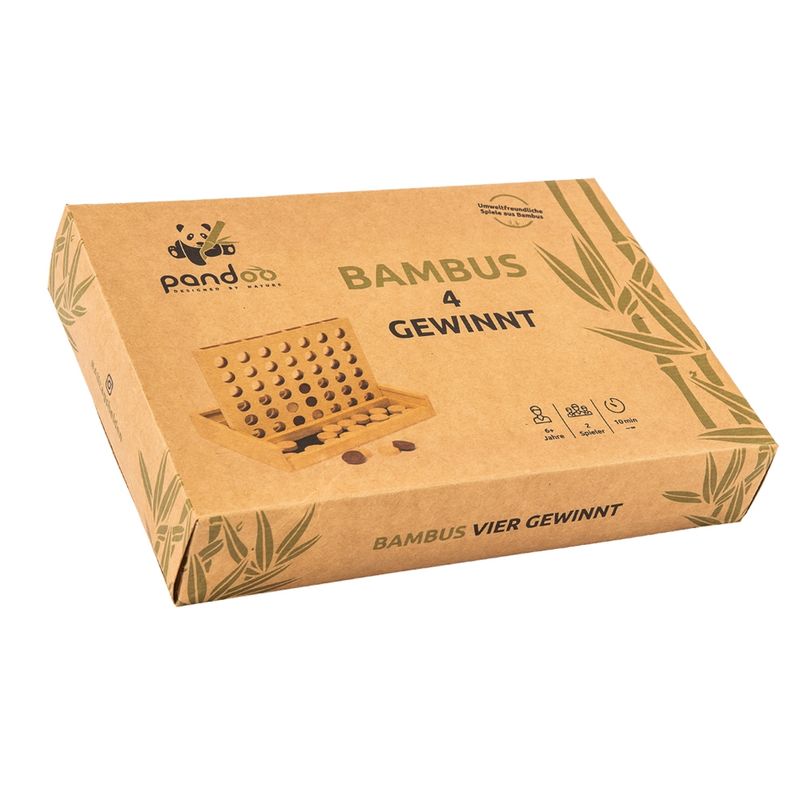 pandoo Das pandoo Bambus-Spiel macht aus langweiligen Fahrten, geselligen Sonntagabenden oder einfach zwischendurch ein Freudenfest und das für 2 Personen - Produktbild