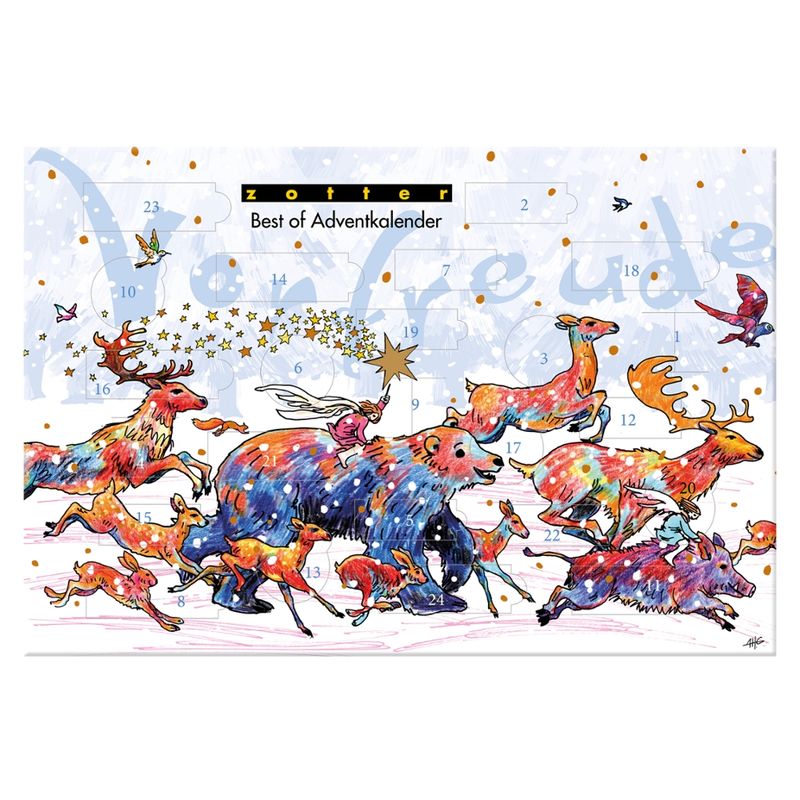 Zotter Schokolade Zotter Best of … Adventkalender - Produktbild