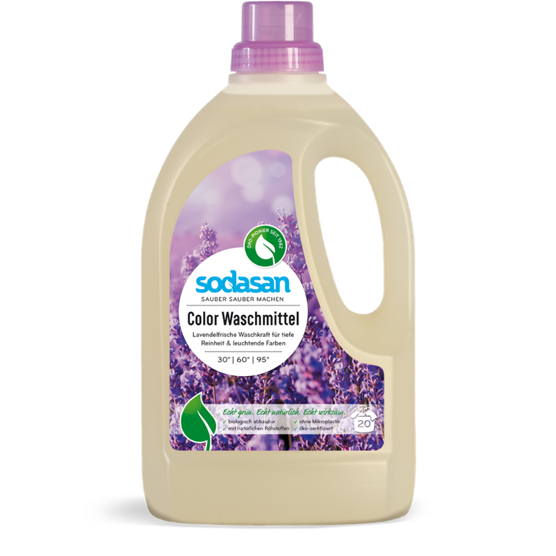 sodasan Colour Laundry Liquid Lavender - Produktbild