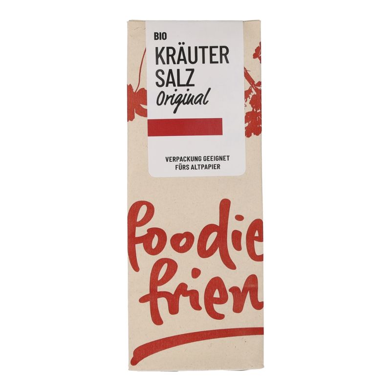 foodie & friends BIO Kräutersalz Original Tüte - Produktbild