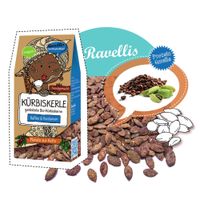 Geröstete Bio-Kürbiskerne veredelt mit Kaffee & Kardamom - Produktbild