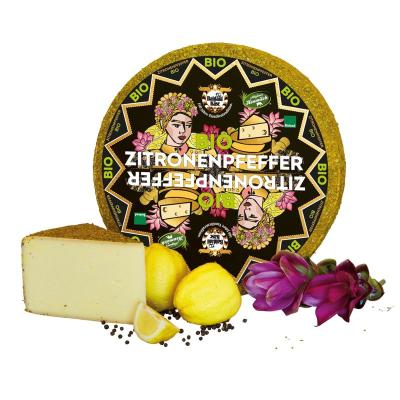 Baldauf Käse Baldauf Bio Zitronenpfeffer - Produktbild