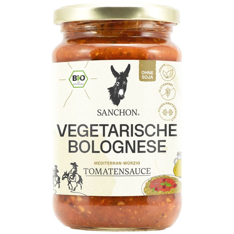 Sanchon FS Tomatensauce Vegetarische Bolognese, 330 ml, SANCHON, bio - Produktbild