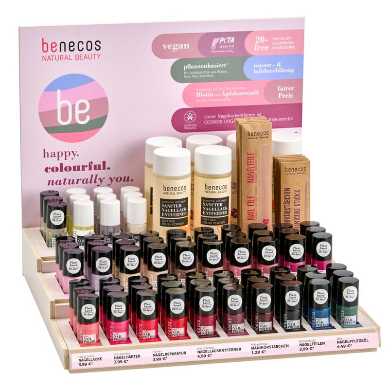 benecos benecos Happy Nails Display 04/2024 - Produktbild
