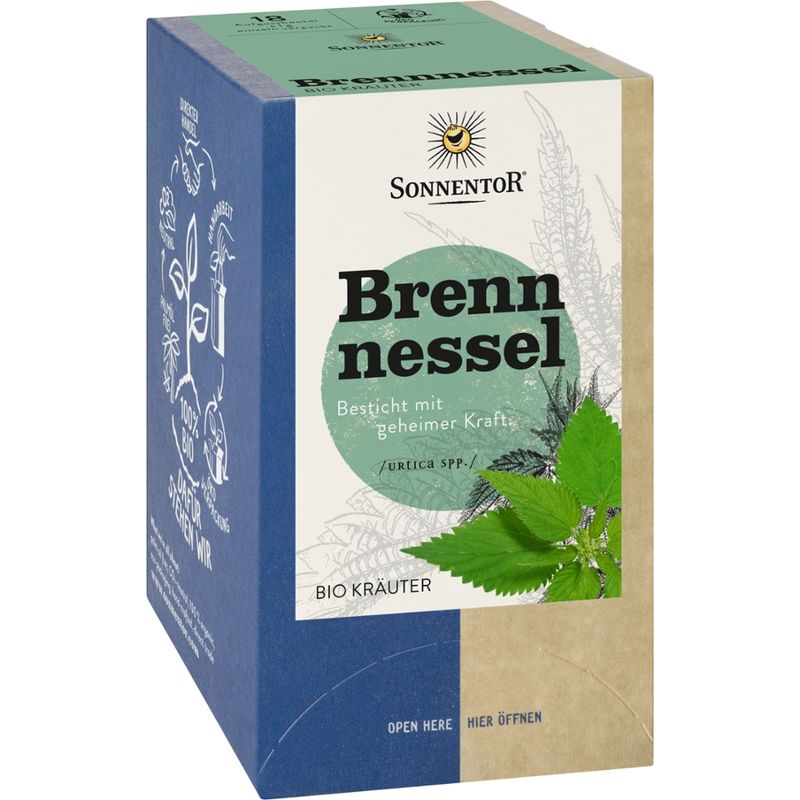 Sonnentor Brennnessel, Doppelkammerbeutel - Produktbild