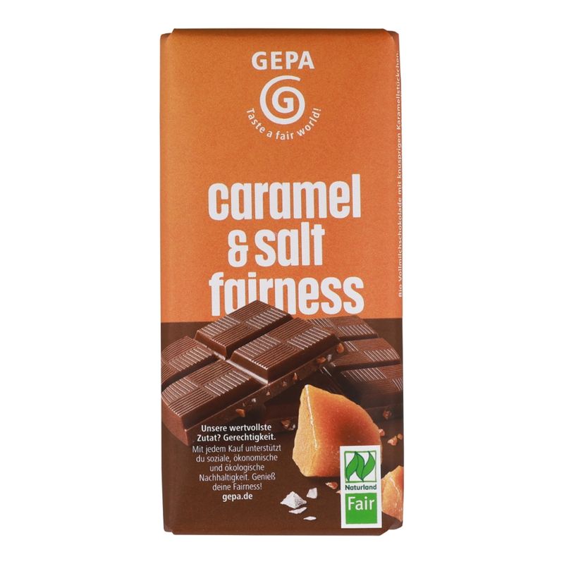 GEPA - The Fair Trade Company Bio caramel & salt fairness - Produktbild