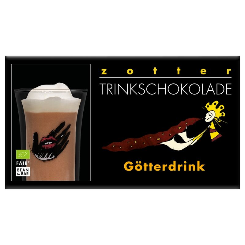 Zotter Schokolade Trinkschokolade – Götterdrink - Produktbild
