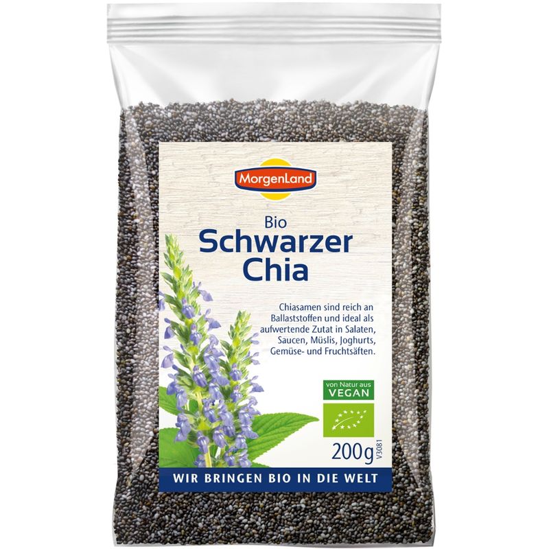 MorgenLand Bio Schwarzer Chia - Produktbild