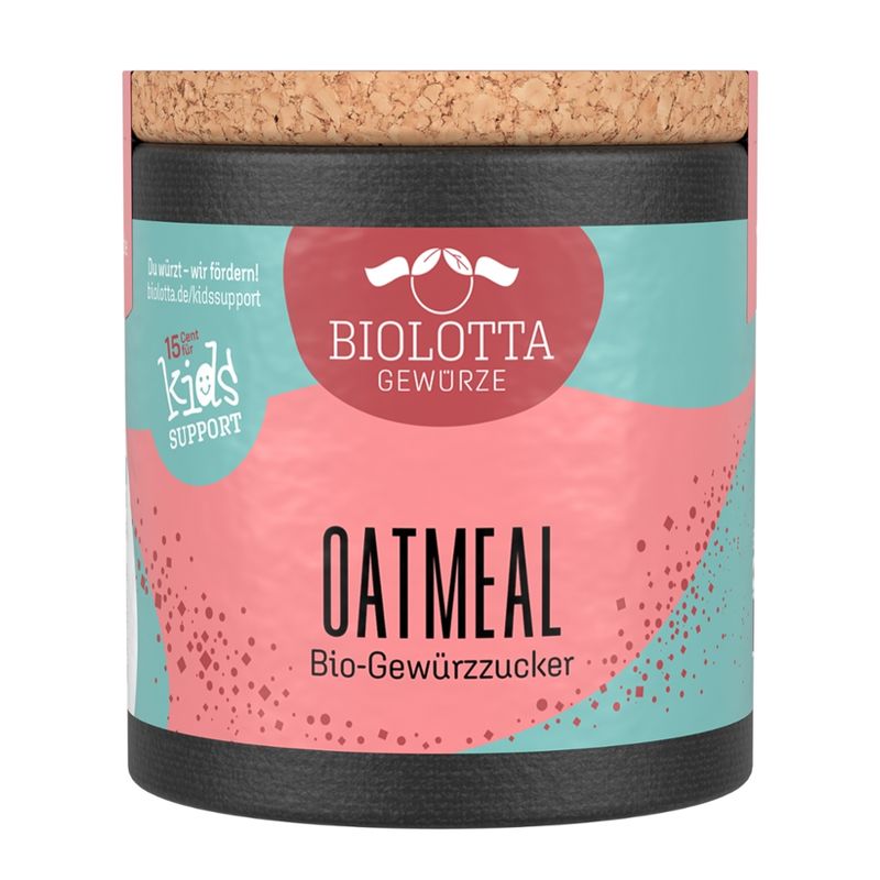 Biolotta Biolotta Korkdose Oatmeal Bio-Gewürzzucker - Produktbild
