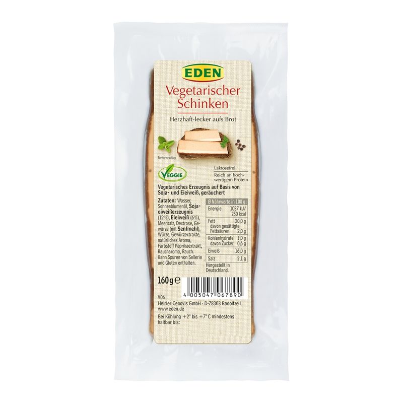 EDEN Vegetarischer Schinken - Produktbild