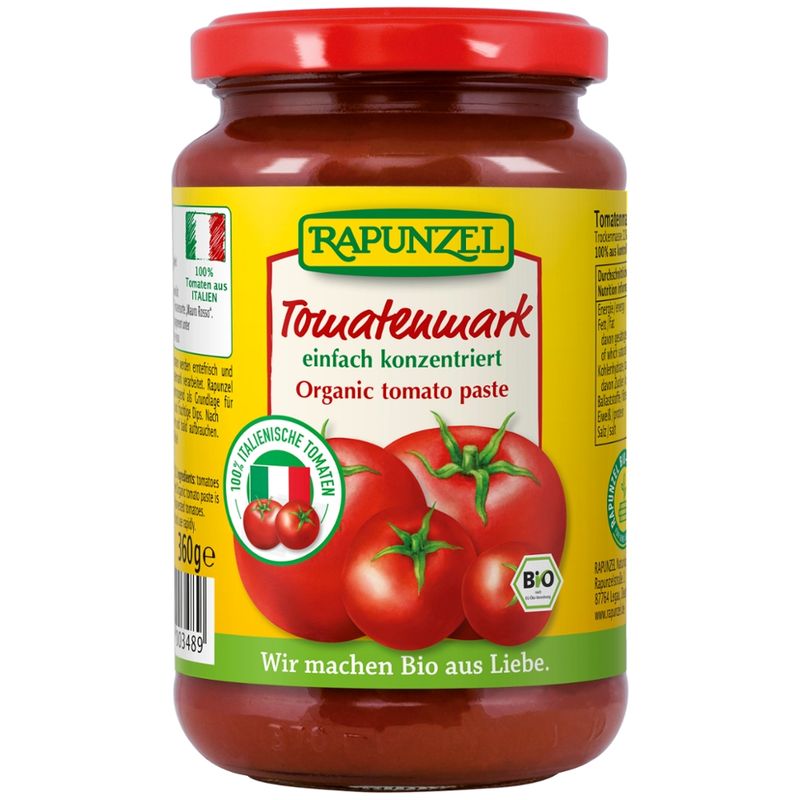 Rapunzel Tomatenmark, einfach konzentriert, 22% Tr.M. - Produktbild
