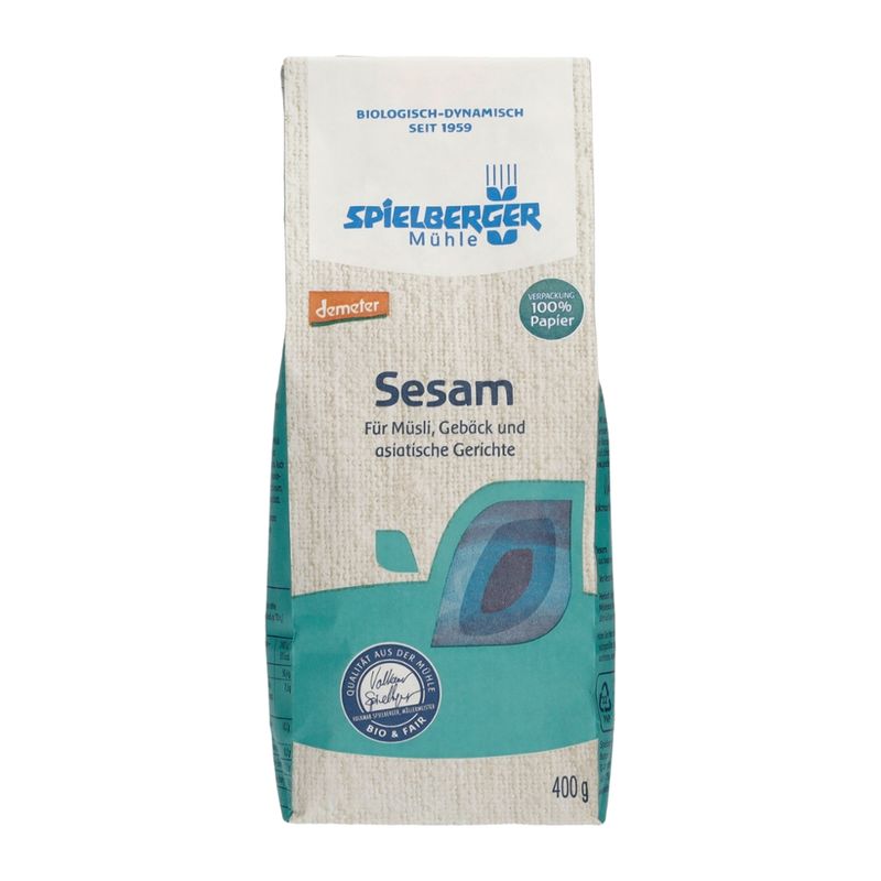 Spielberger Mühle Sesam, ungeschält, demeter - Produktbild