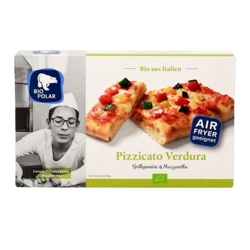 Biopolar Bio Pizzicato Verdura mit Grillgemüse und Mozzarella - Produktbild