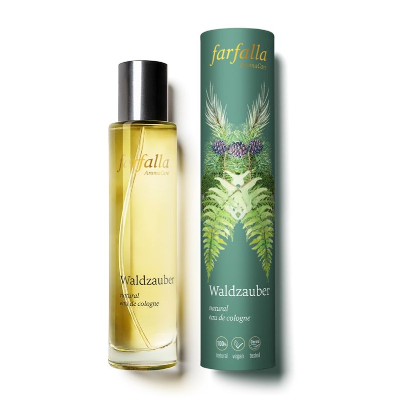 farfalla Waldzauber, natural eau de cologne, 50ml - Produktbild