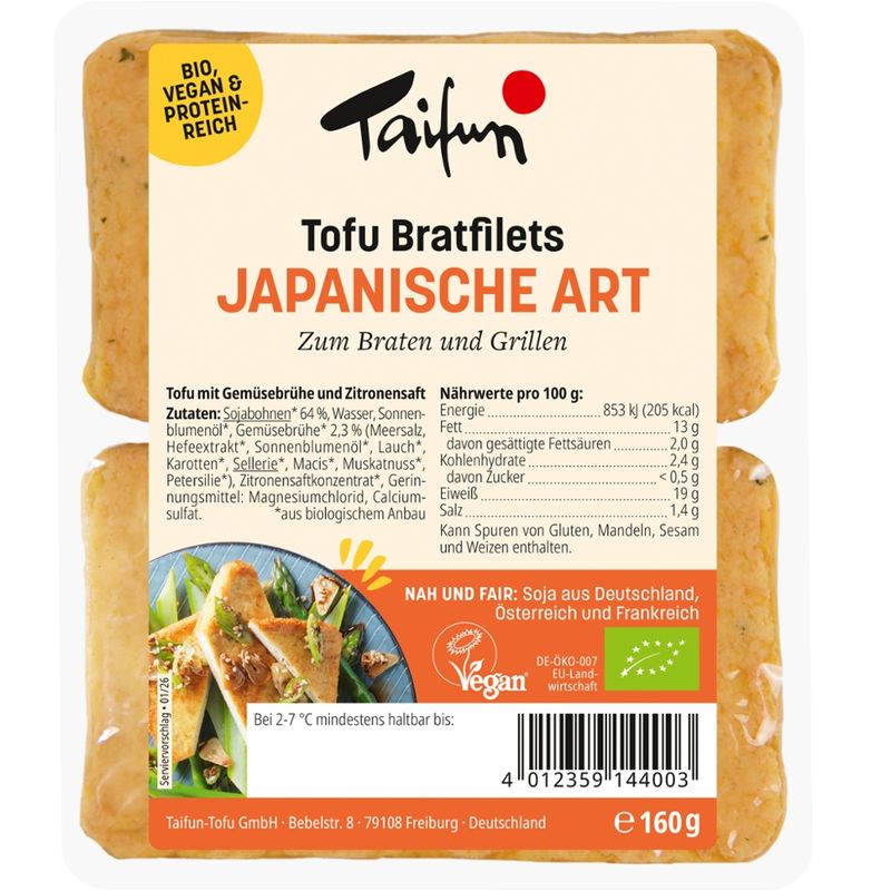 Taifun Tofu Bratfilets Japanische Art - Produktbild