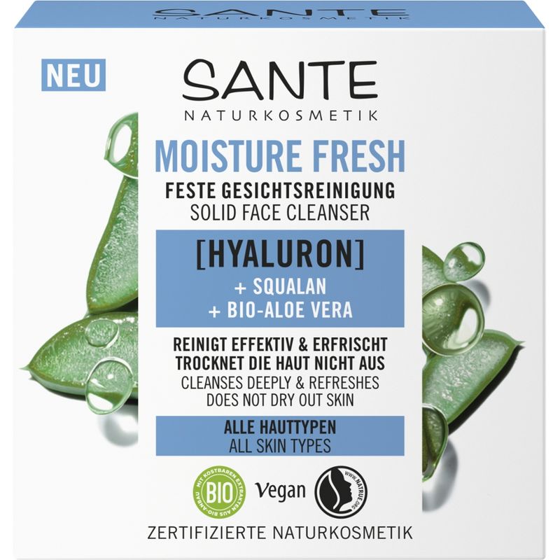 Sante Moisture Fresh Feste Gesichtsreinigung mit Hyaluron, Squalan & Bio-Aloe Vera - Produktbild