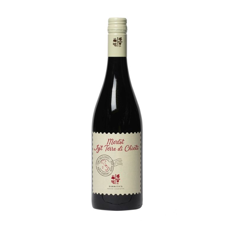 Cantina Cooperativa Sannitica Wein Merlot IGP Terre di Chieti Bio - Produktbild