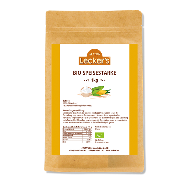 Lecker´s Bio Speisestärke 1 kg - Produktbild
