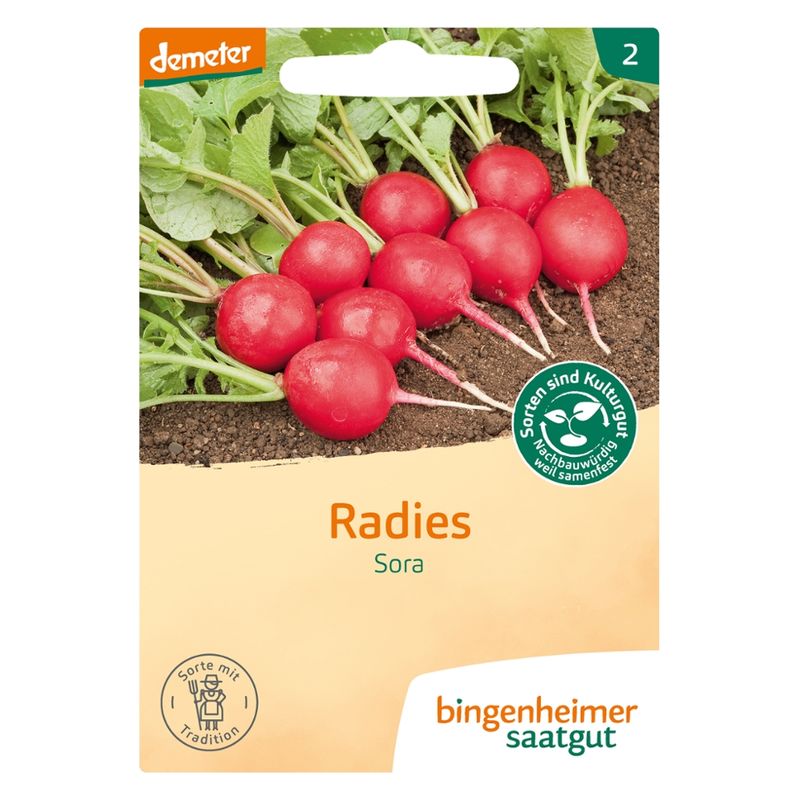 Bingenheimer Saatgut Sora - Radies (Saatgut) - Produktbild