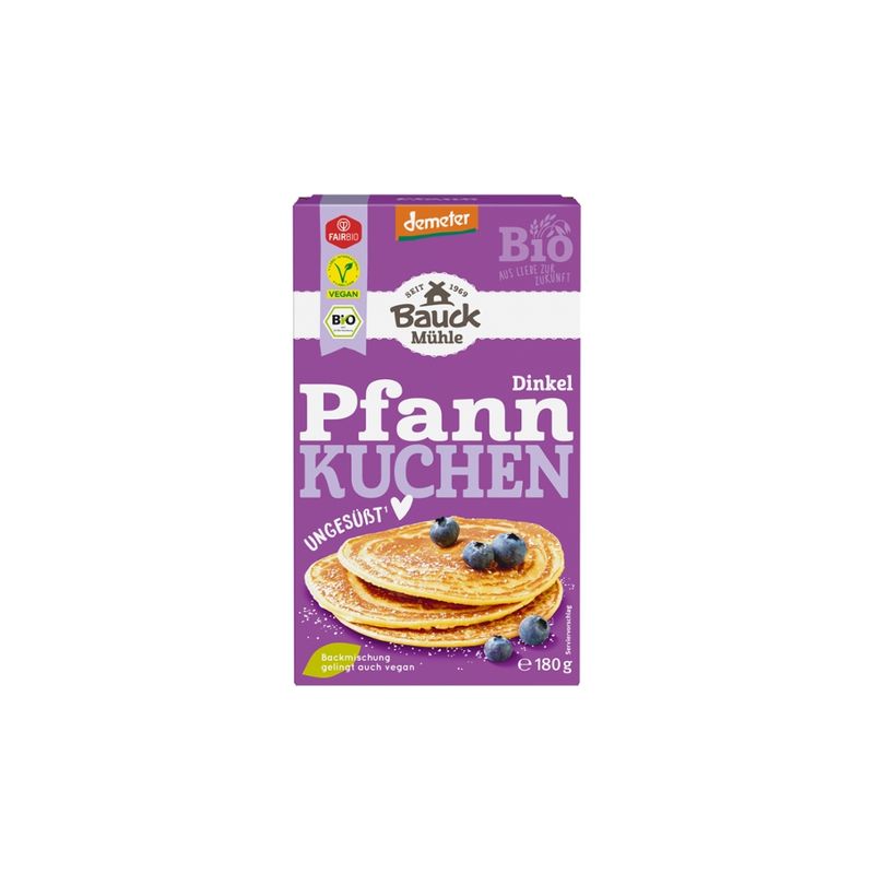 Bauck Mühle Dinkel Pfannkuchen Demeter - Produktbild