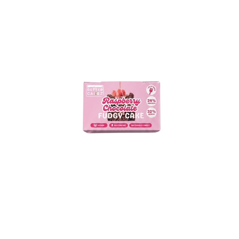 BETTER CAKEZ Raspberry Chocolate Fudgy Cake - Produktbild