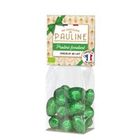 Hazelnut praline eggs coated with milk chocolate - Produktbild