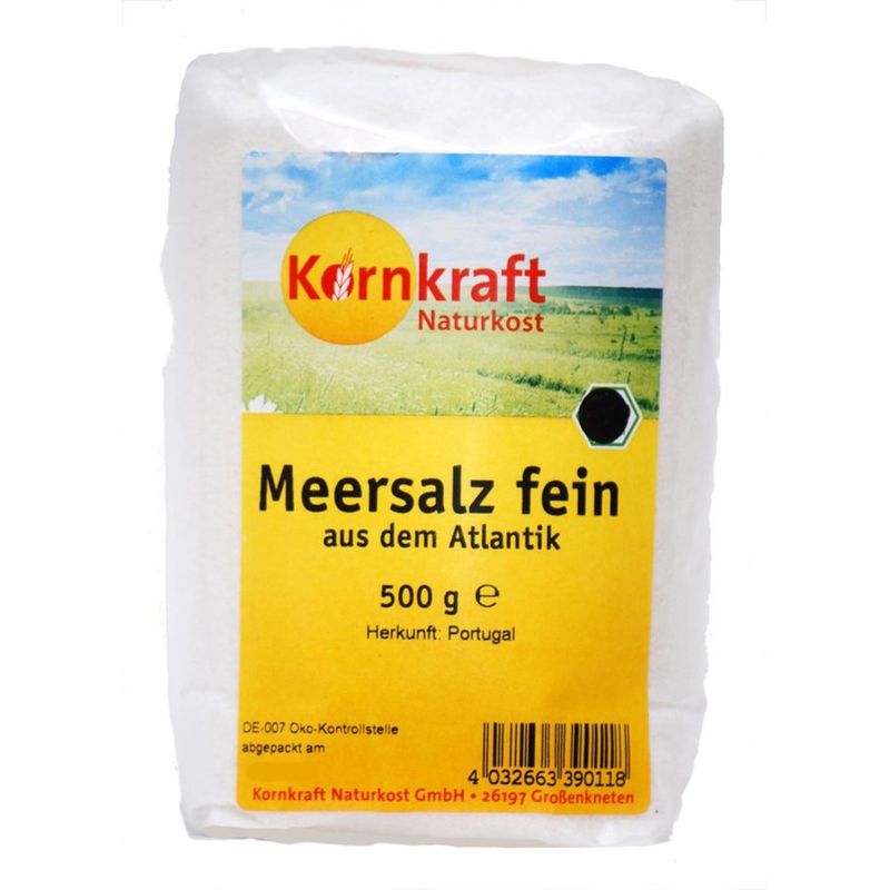 Kornkraft Atlantik-Meersalz, fein - Produktbild