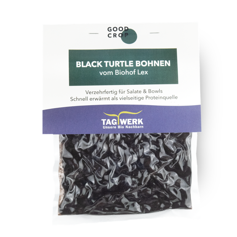 TAGWERK Black Turtle Bohnen Ready-to-Eat Good Crop - Produktbild