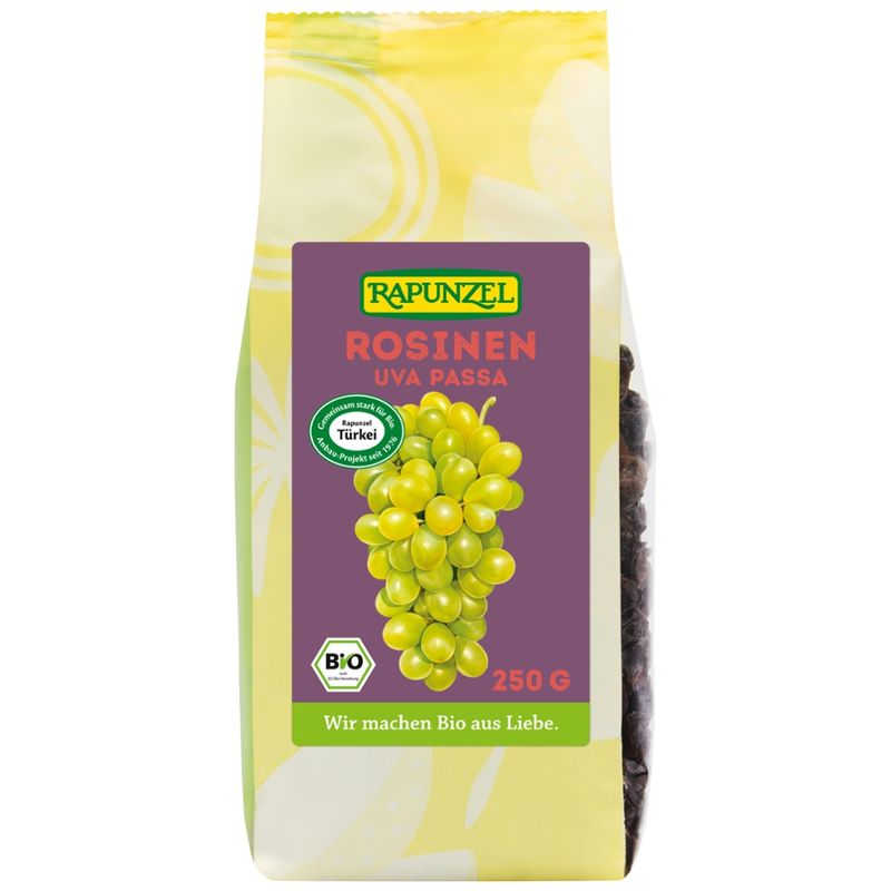 Rapunzel Rosinen, Projekt - Produktbild