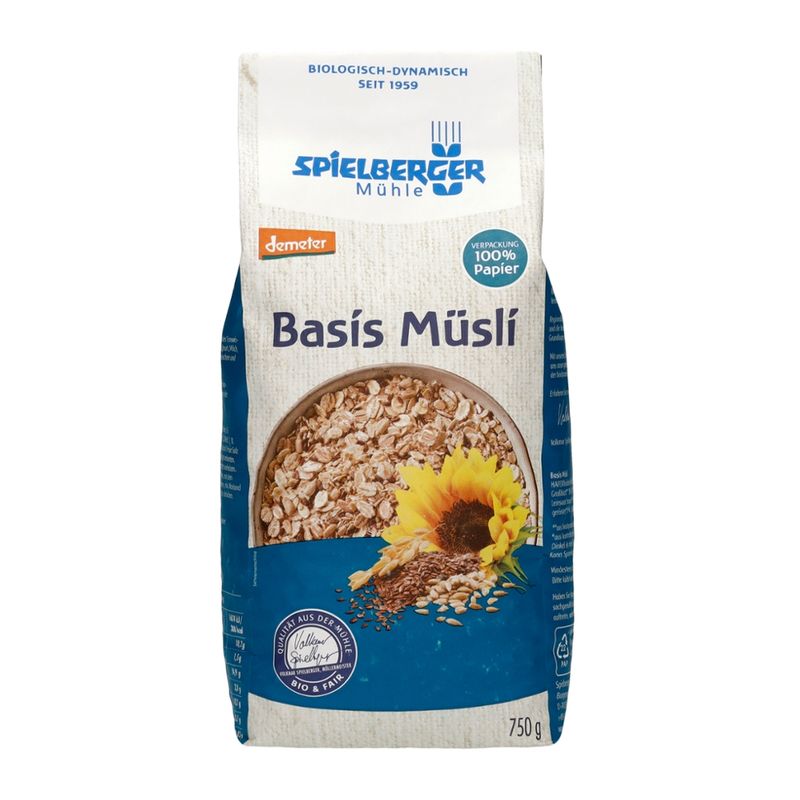 Spielberger Mühle Basis Müsli, demeter - Produktbild