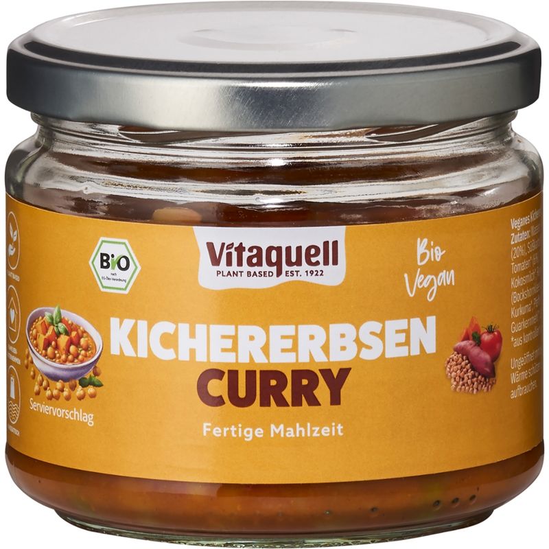 Vitaquell Kichererbsen-Curry Bio vegan - Produktbild